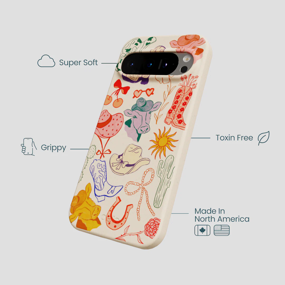 Seashell Retro Rodeo Google Pixel 9/9 Pro Case - Image 4