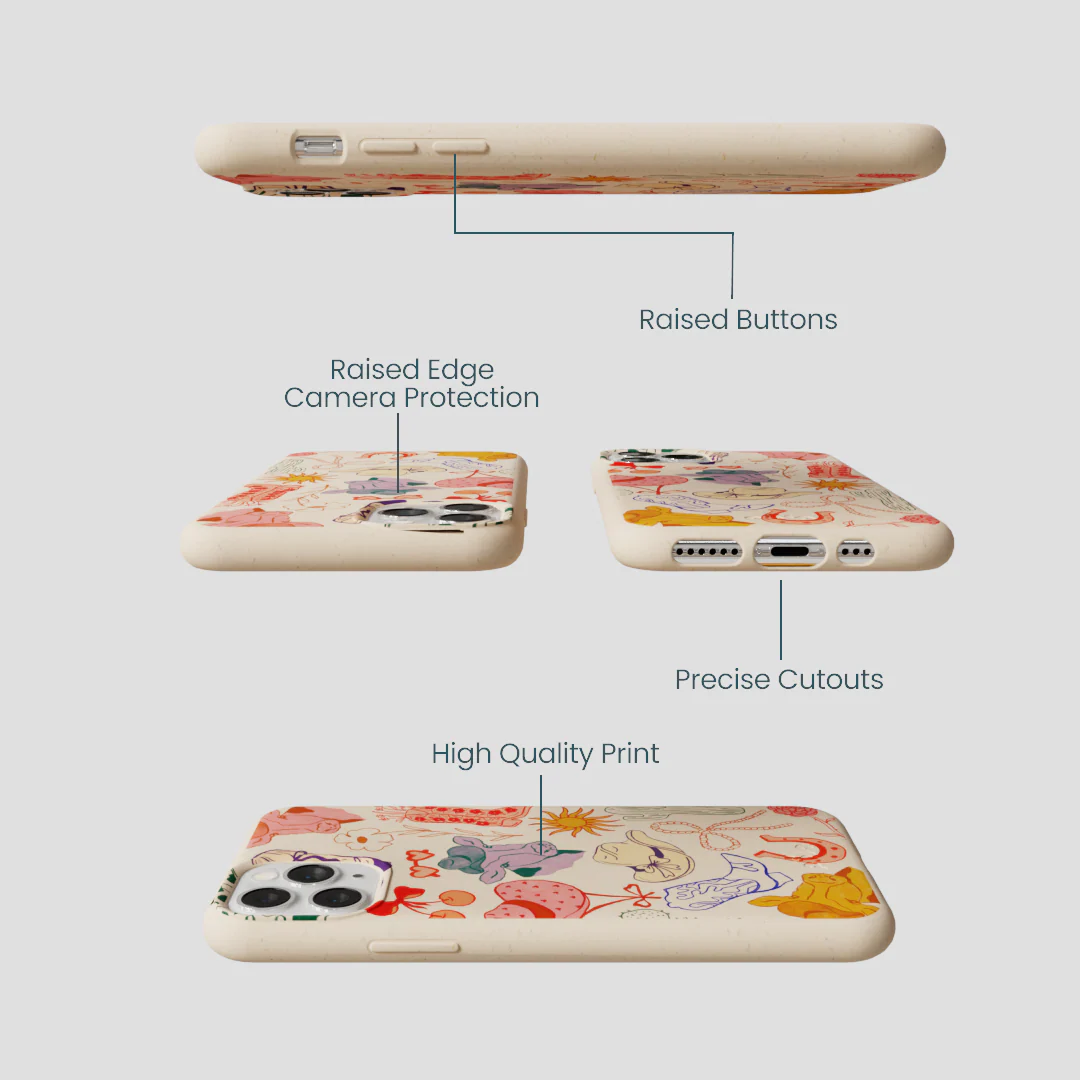 Seashell Retro Rodeo iPhone 11 Pro Case - Image 3