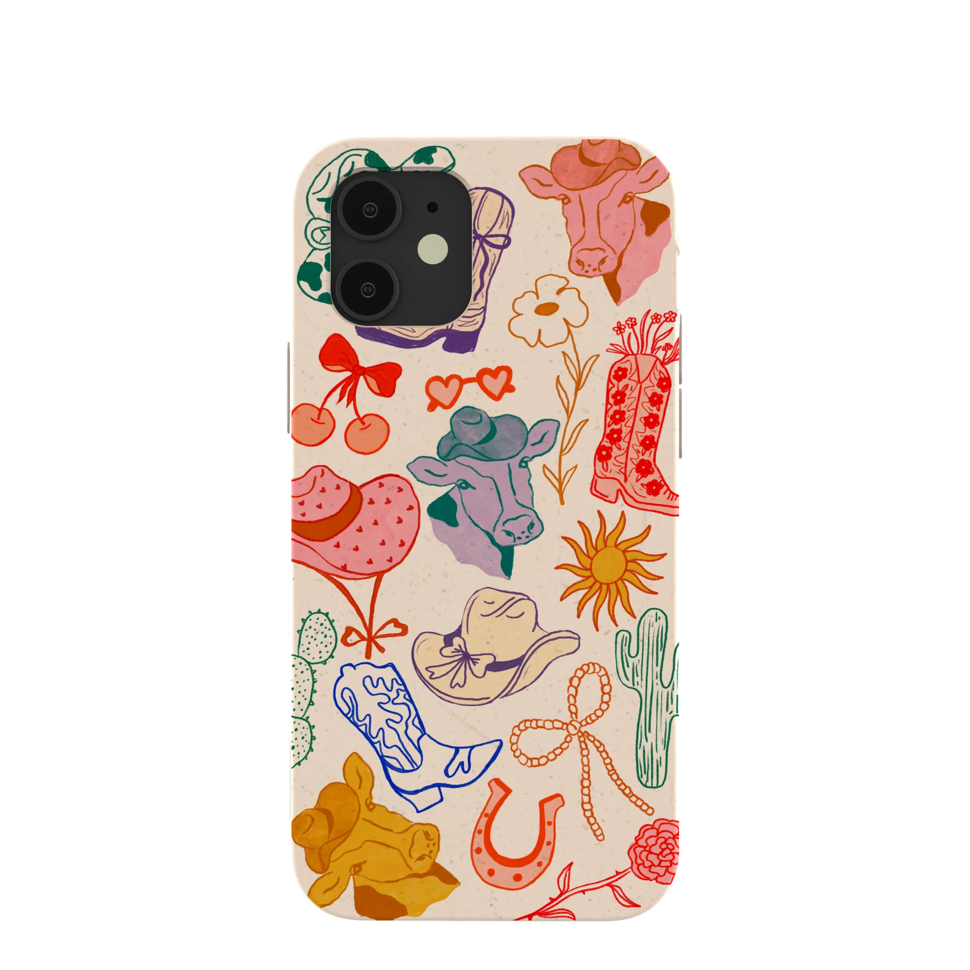 Seashell Retro Rodeo iPhone 12/ iPhone 12 Pro Case