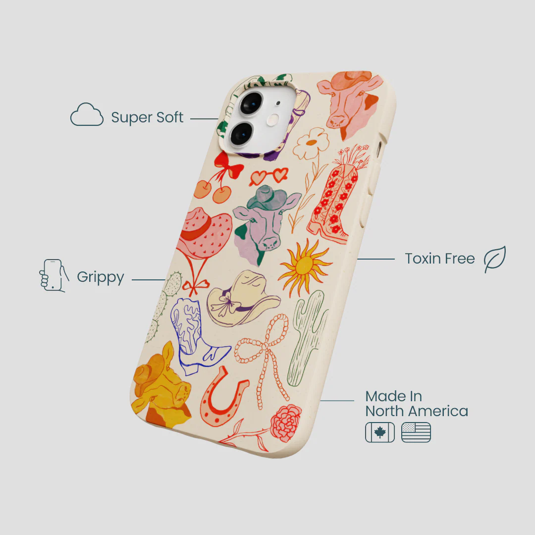 Seashell Retro Rodeo iPhone 12/ iPhone 12 Pro Case - Image 4