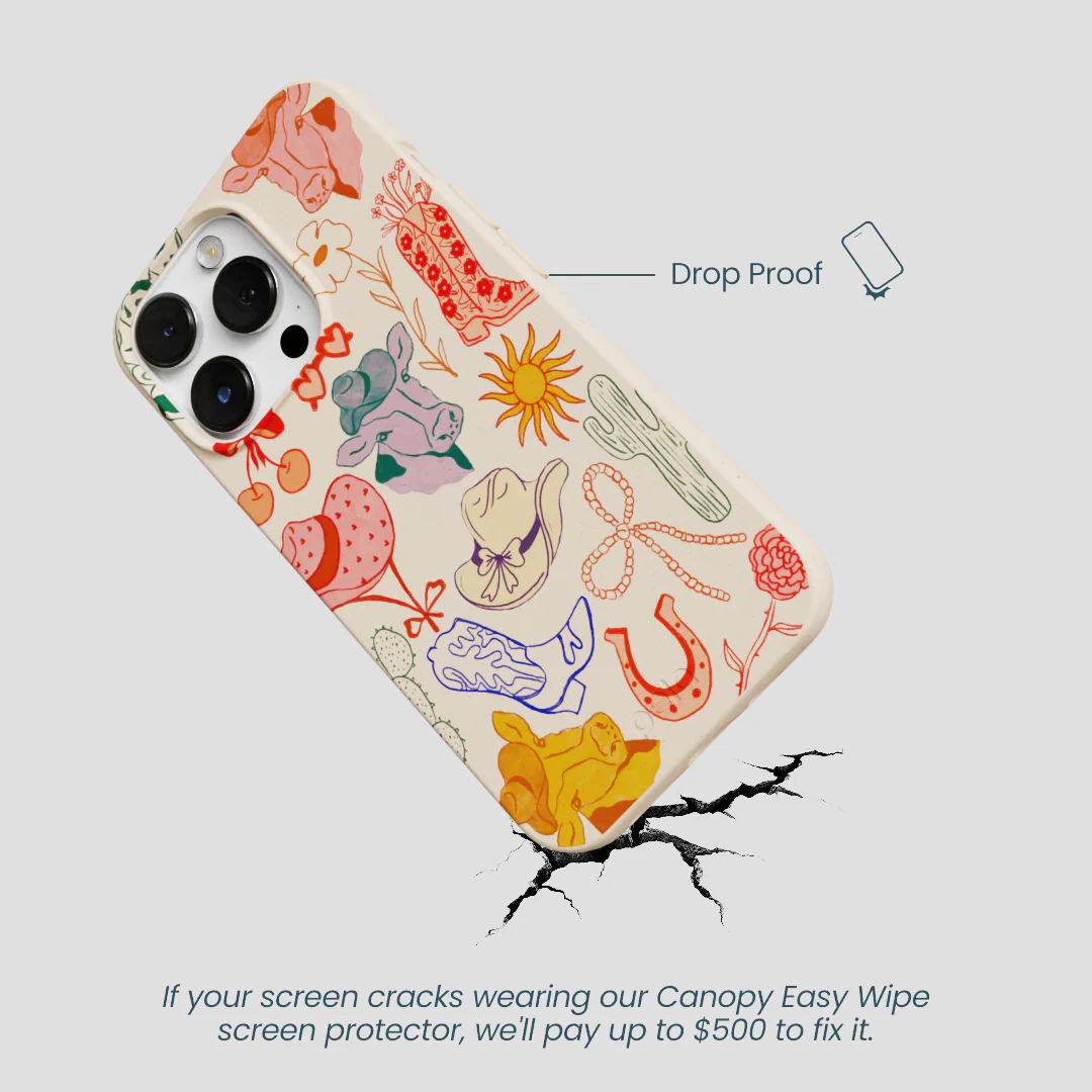 Seashell Retro Rodeo iPhone 13 Pro Max Case - Image 5