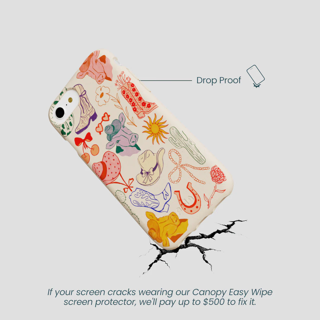 Seashell Retro Rodeo iPhone 6/6s/7/8/SE Case - Image 5