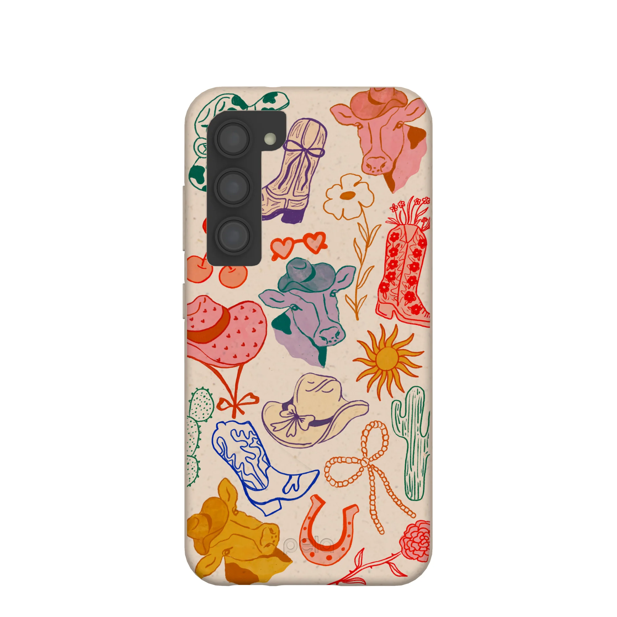 Seashell Retro Rodeo Samsung Galaxy S23 Case