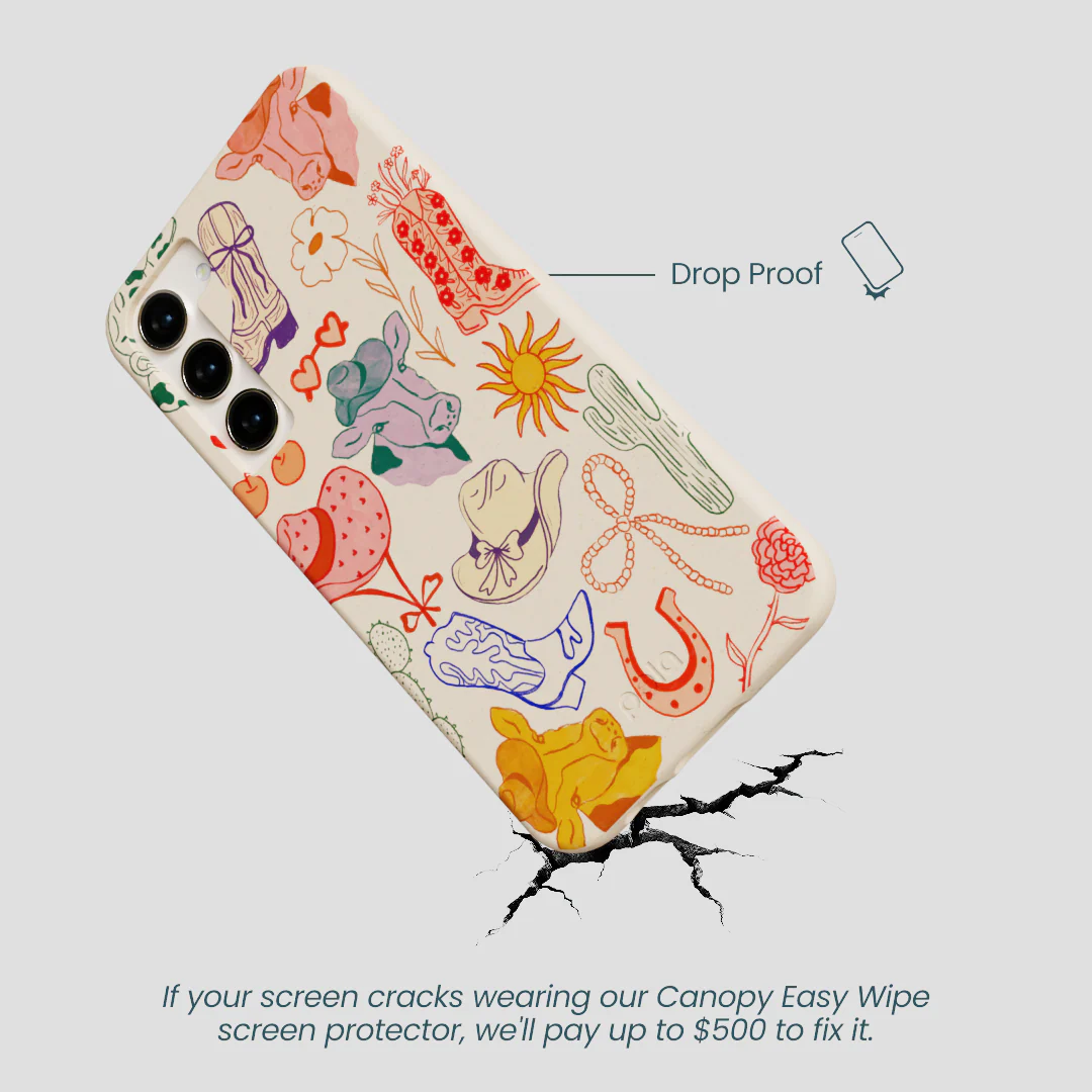 Seashell Retro Rodeo Samsung Galaxy S24+(Plus) Case - Image 5