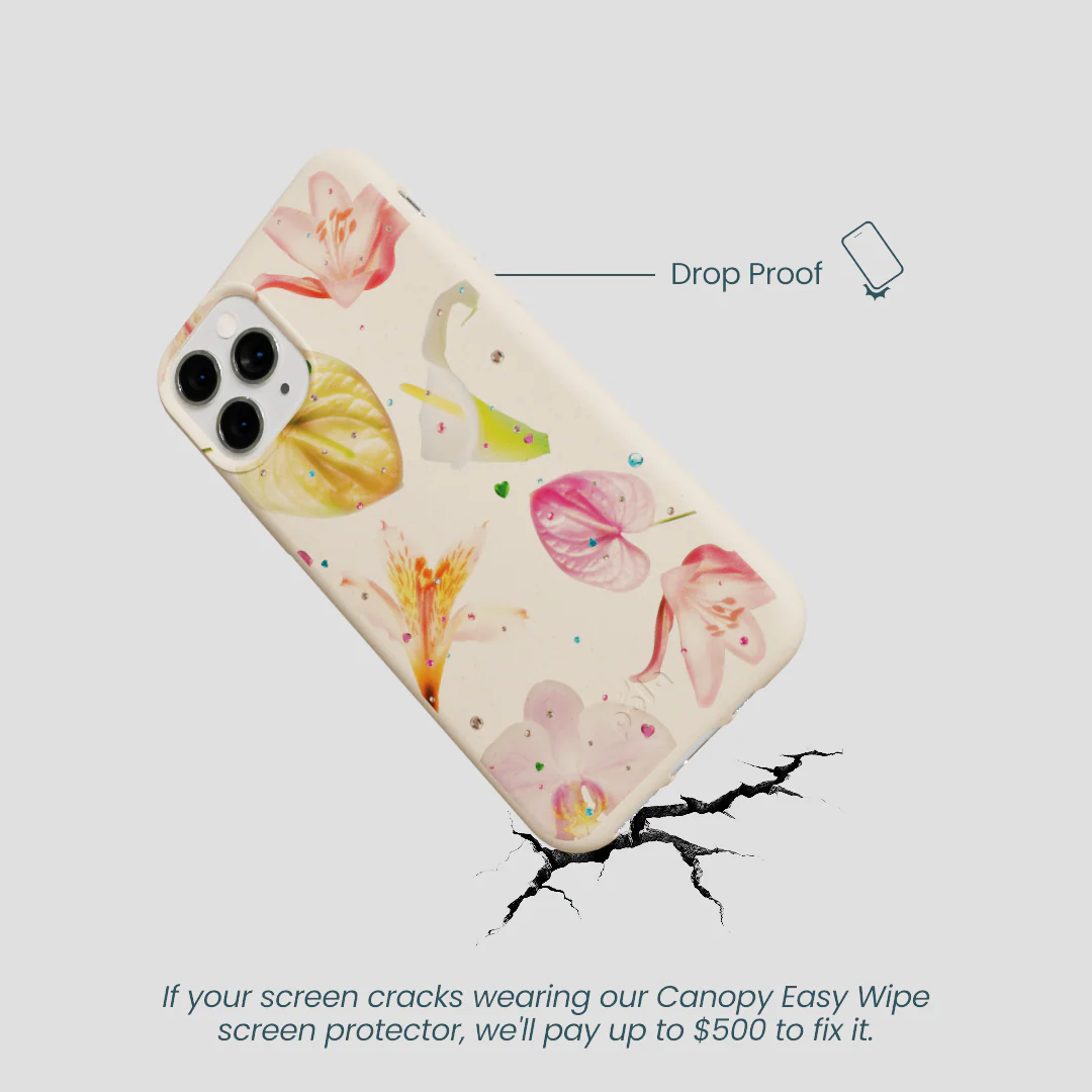 Seashell Rhinestone Bouquet iPhone 11 Pro Case - Image 5
