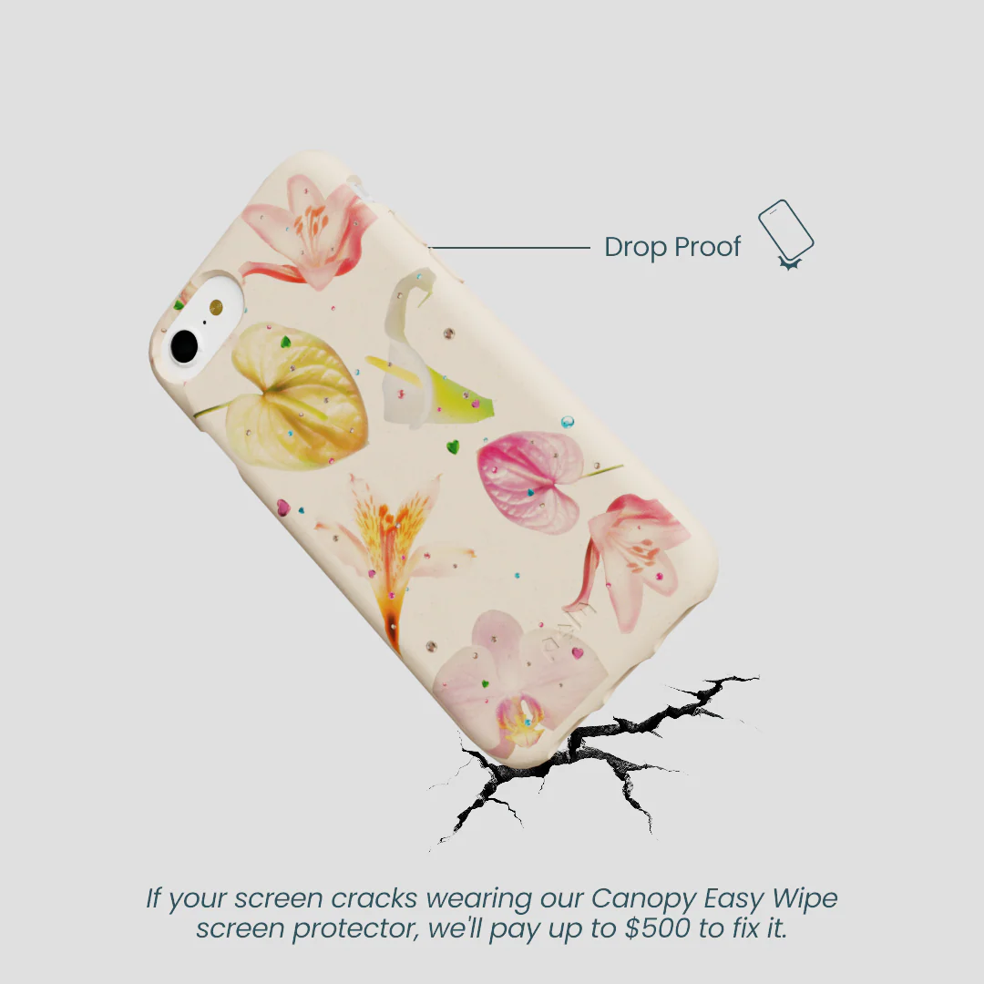 Seashell Rhinestone Bouquet iPhone 6/6s/7/8/SE Case - Image 5