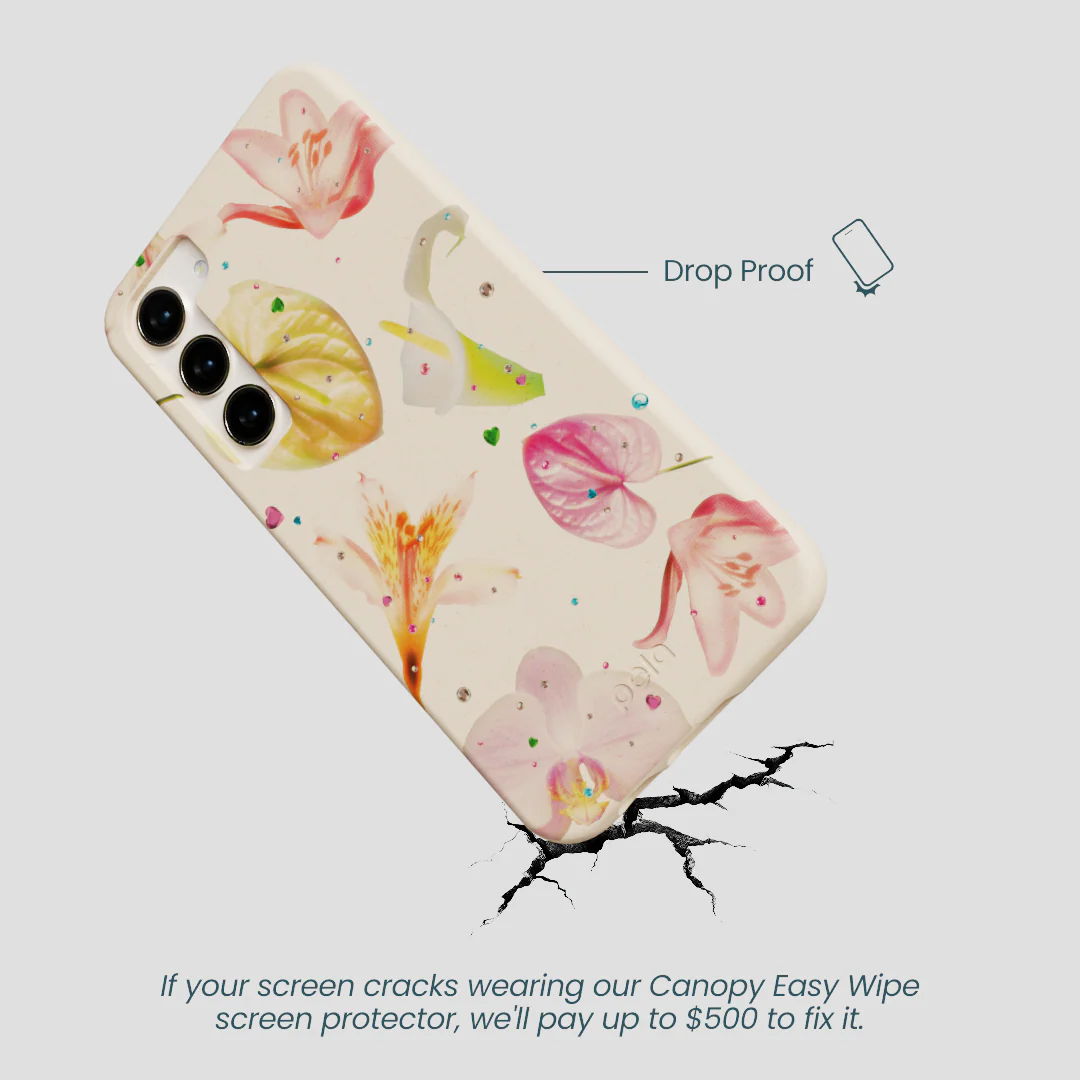 Seashell Rhinestone Bouquet Samsung Galaxy S24+(Plus) Case - Image 5