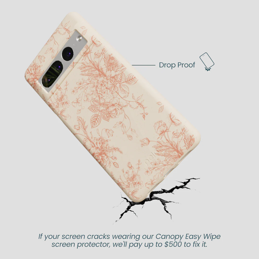 Seashell Rococo Bouquets Google Pixel 7 Pro Case - Image 5