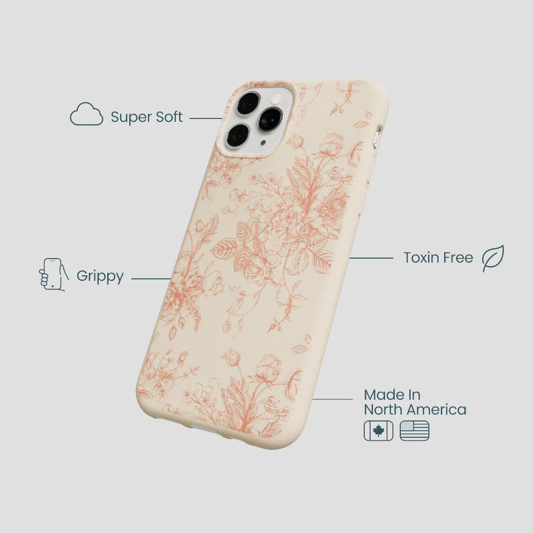 Seashell Rococo Bouquets iPhone 11 Pro Case - Image 4