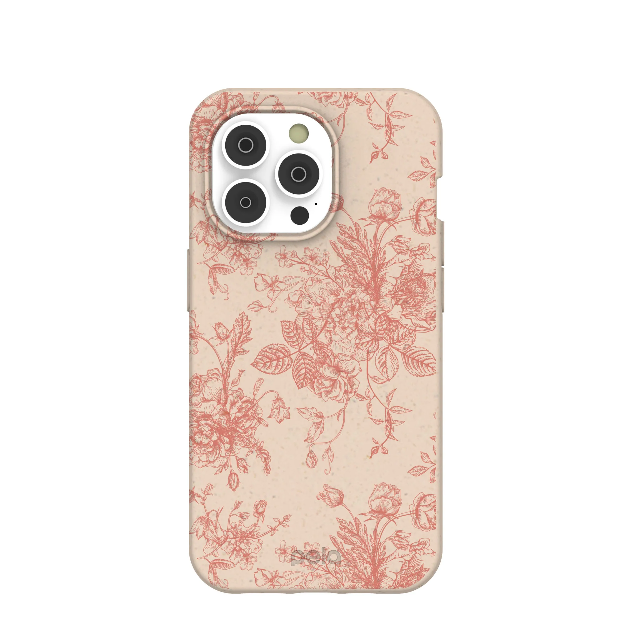 Seashell Rococo Bouquets iPhone 14 Pro Case
