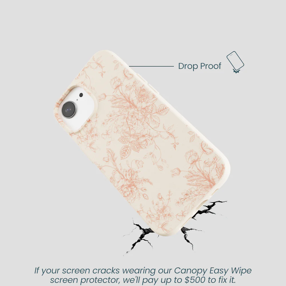 Seashell Rococo Bouquets iPhone 16e/17e Case - Image 5