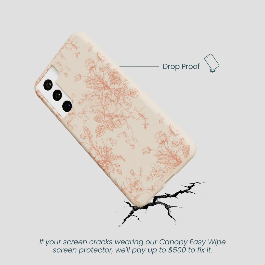 Seashell Rococo Bouquets Samsung Galaxy S21 Case - Image 5