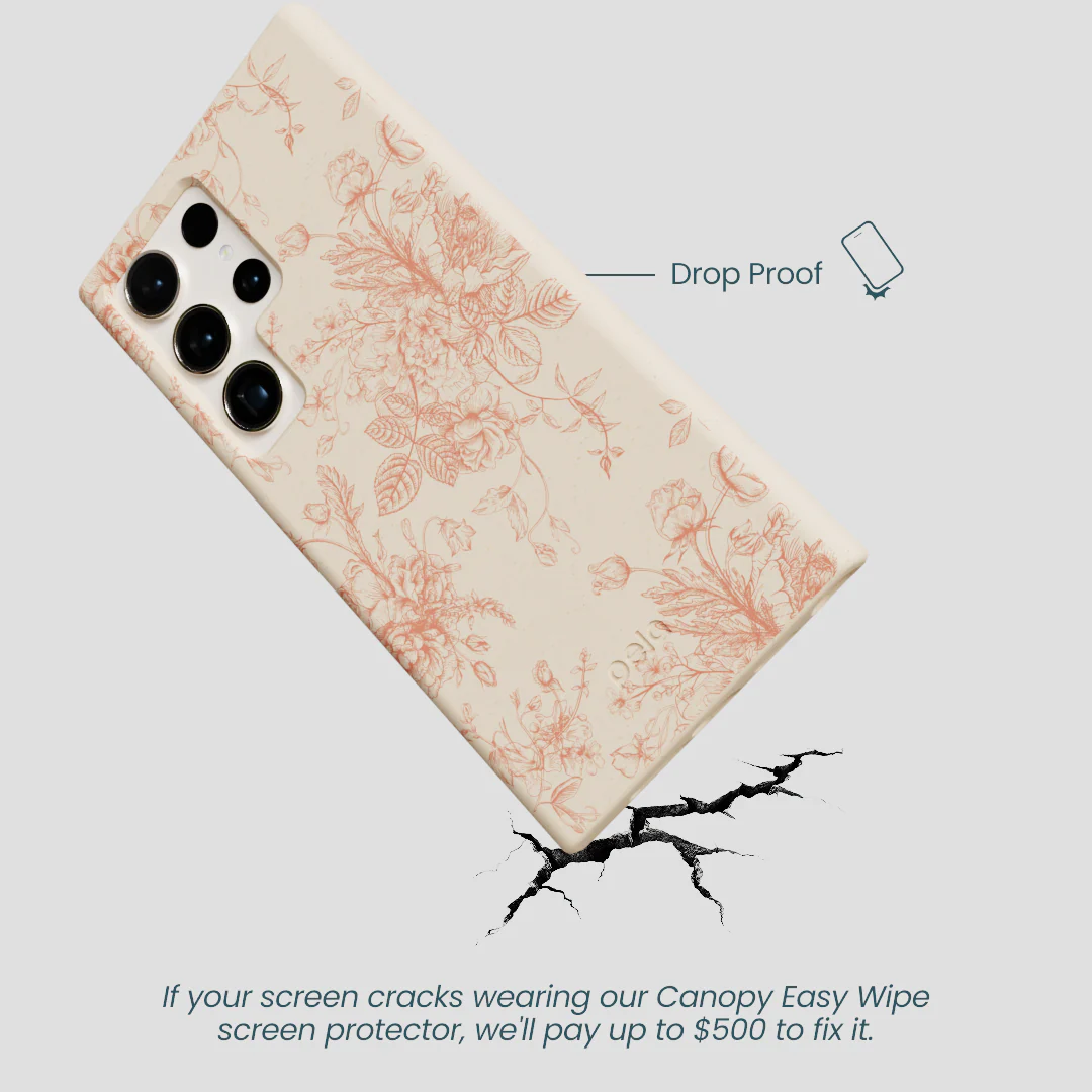 Seashell Rococo Bouquets Samsung Galaxy S24 Ultra Case - Image 5