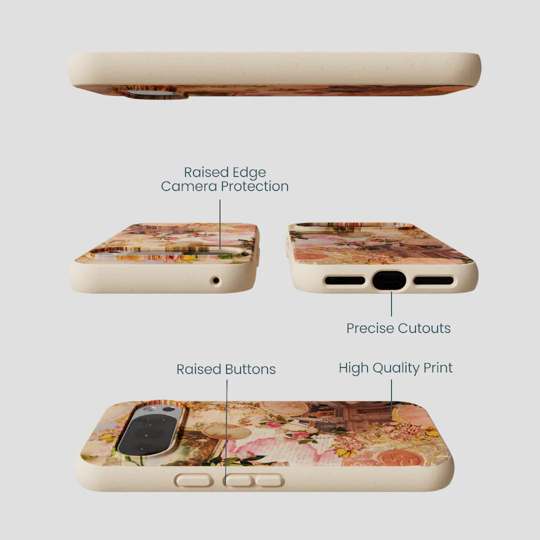 Seashell Rococo Romance Google Pixel 10/10 Pro Case - Image 3