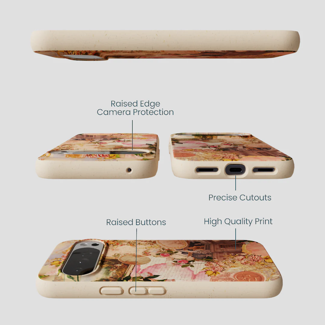 Seashell Rococo Romance Google Pixel 10 Pro XL Case - Image 3