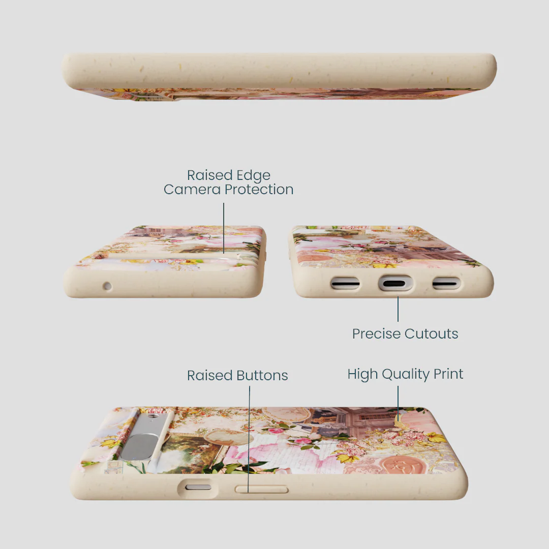Seashell Rococo Romance Google Pixel 7 Case - Image 3