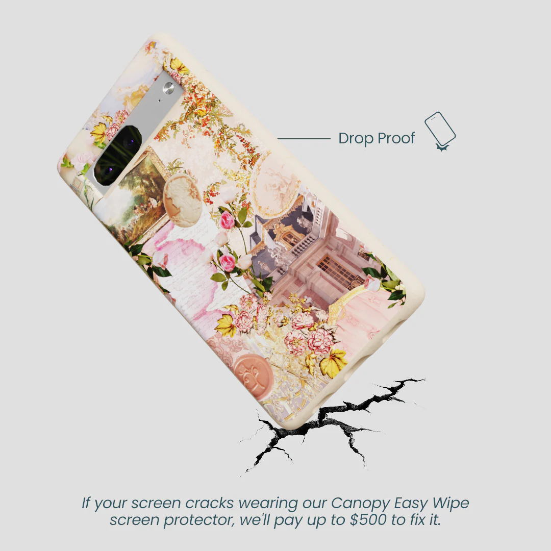 Seashell Rococo Romance Google Pixel 7 Case - Image 5