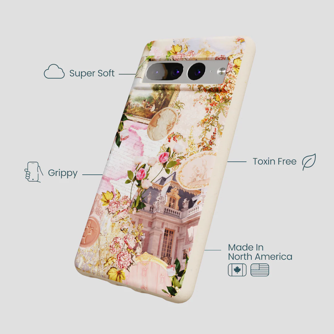 Seashell Rococo Romance Google Pixel 7 Pro Case - Image 4