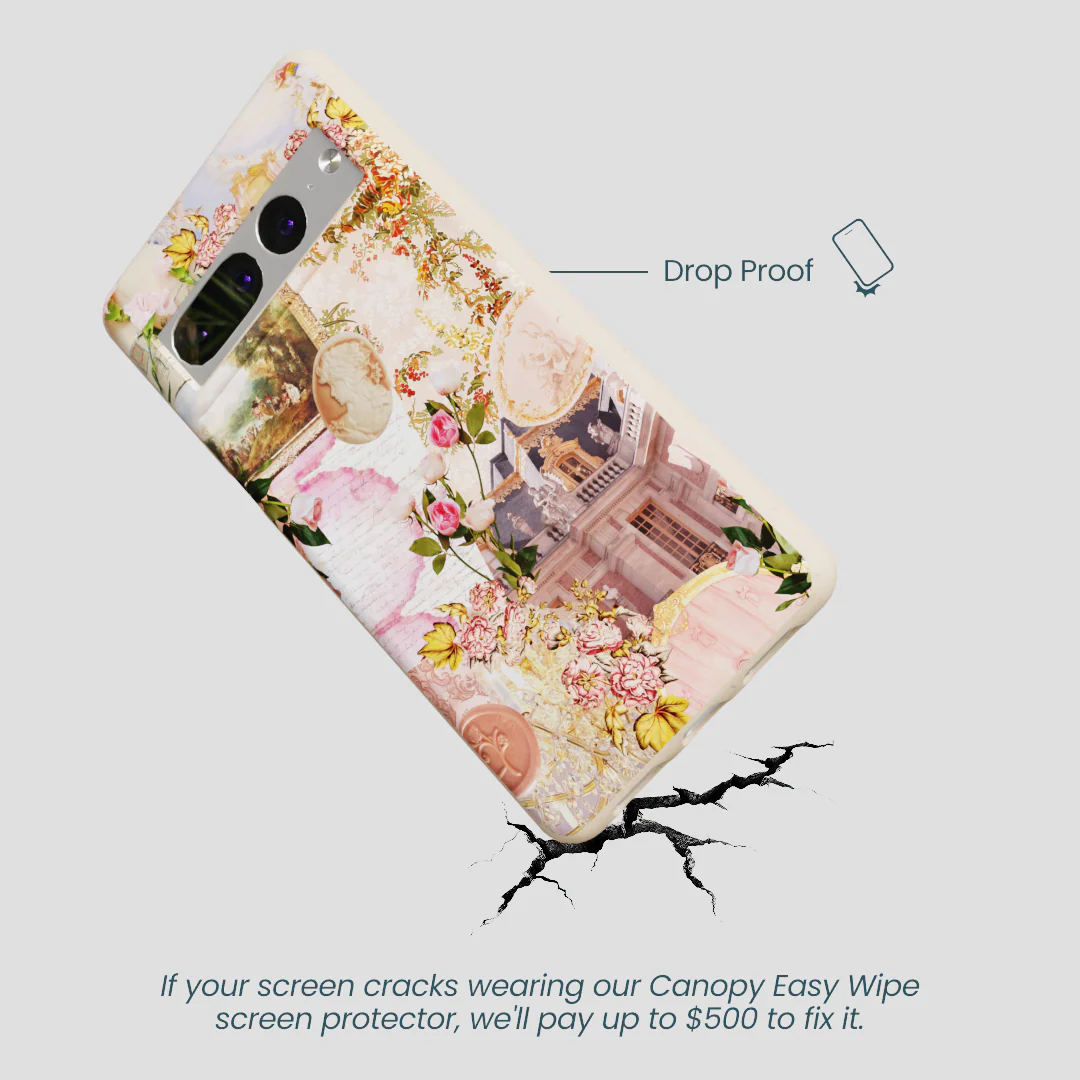 Seashell Rococo Romance Google Pixel 7 Pro Case - Image 5