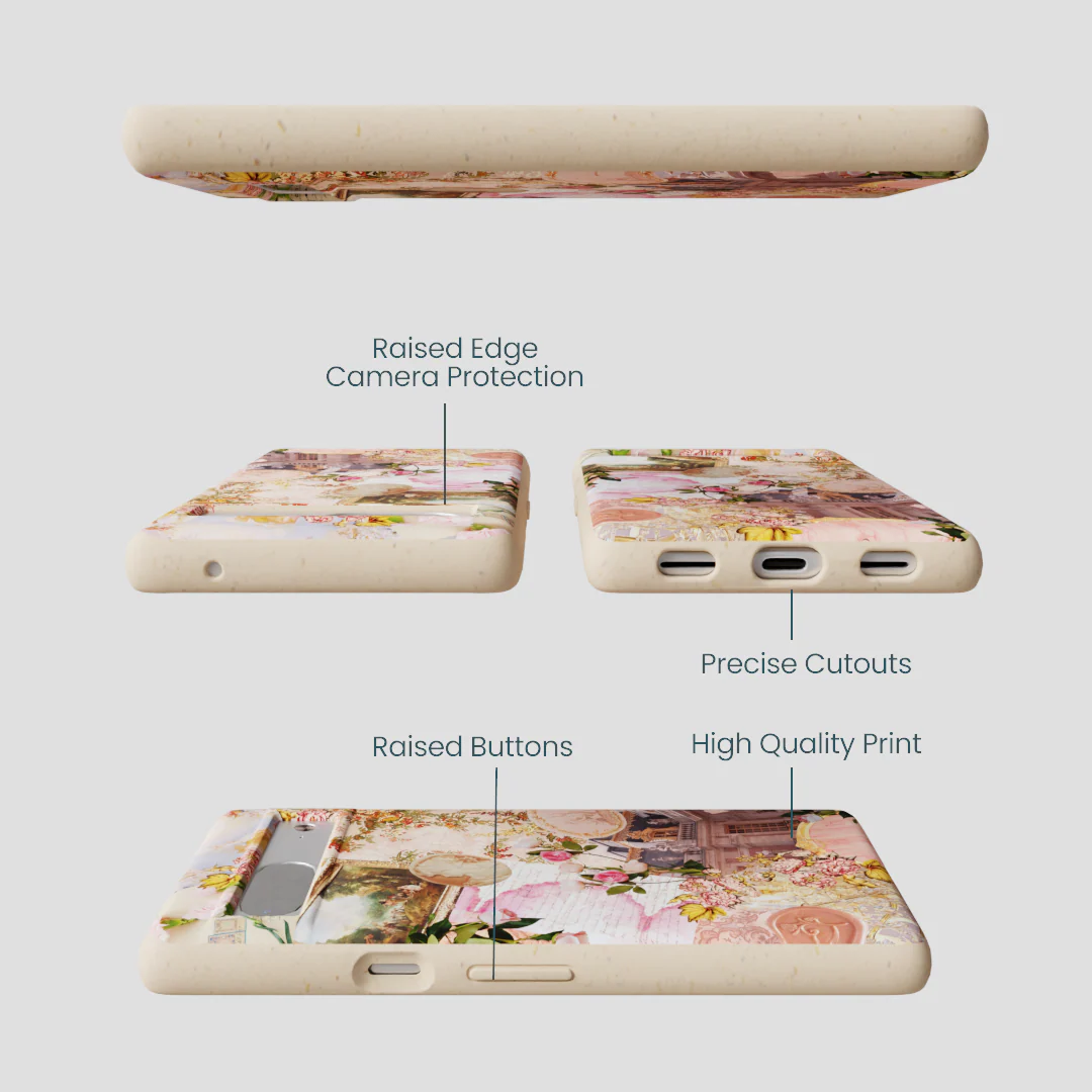 Seashell Rococo Romance Google Pixel 7a Case - Image 3