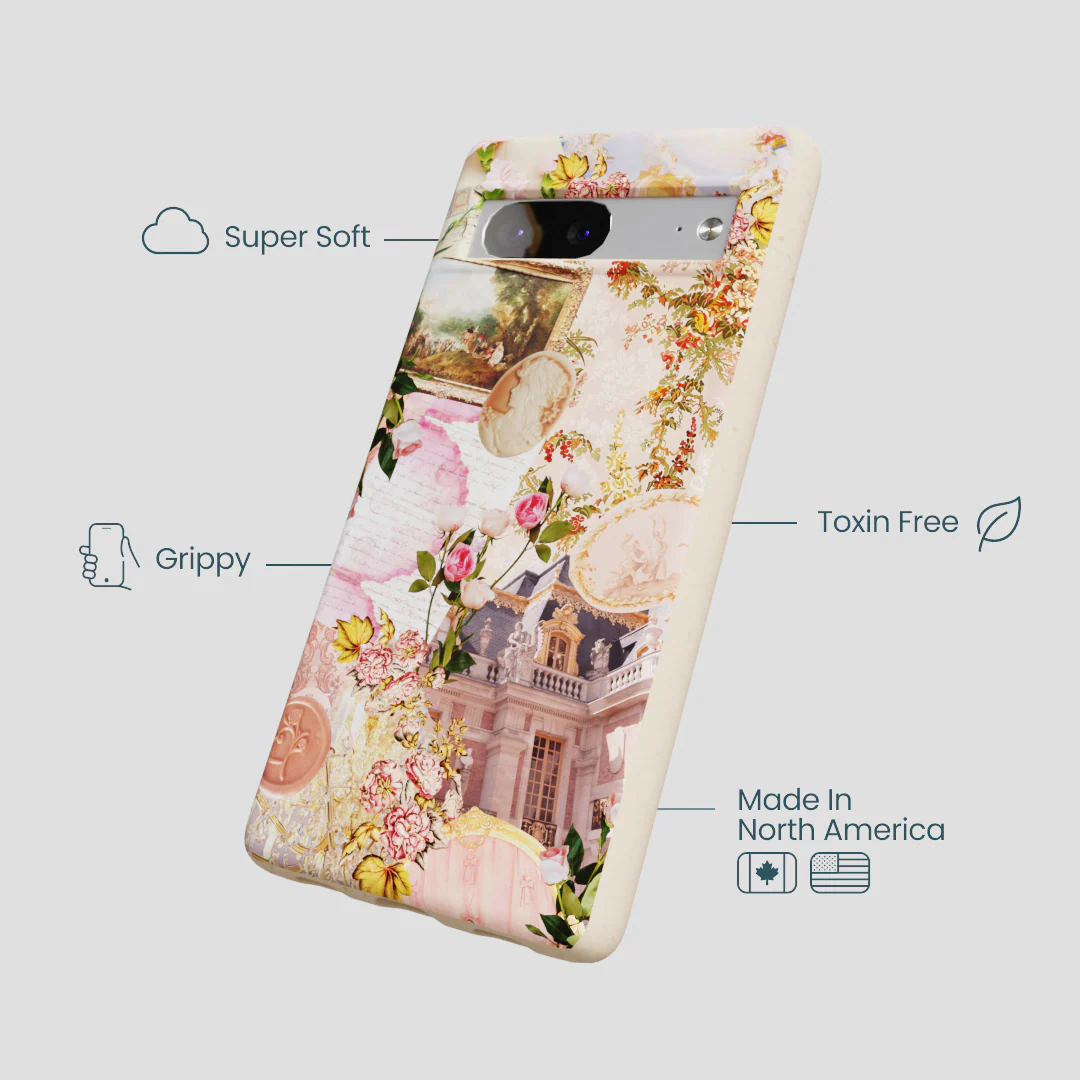 Seashell Rococo Romance Google Pixel 7a Case - Image 4