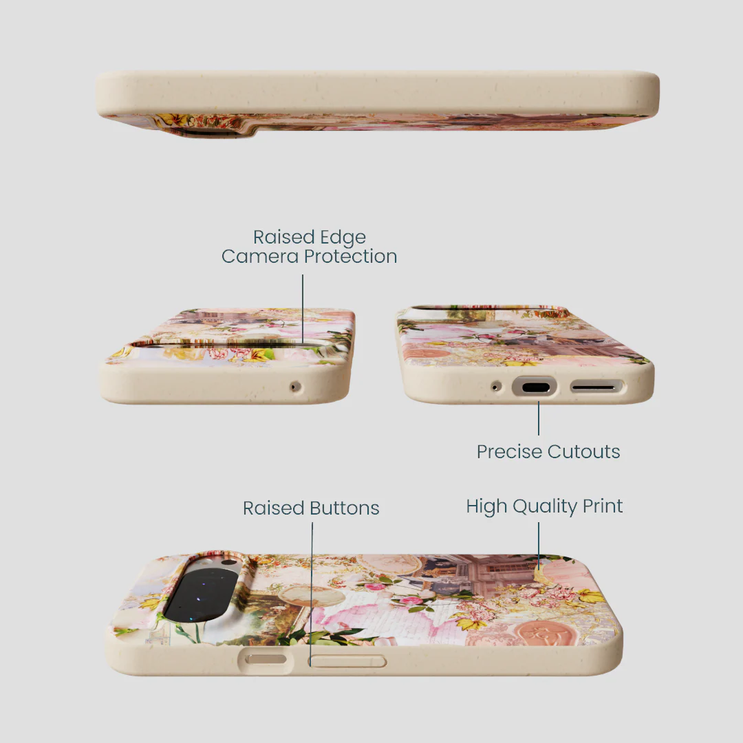Seashell Rococo Romance Google Pixel 9/9 Pro Case - Image 3