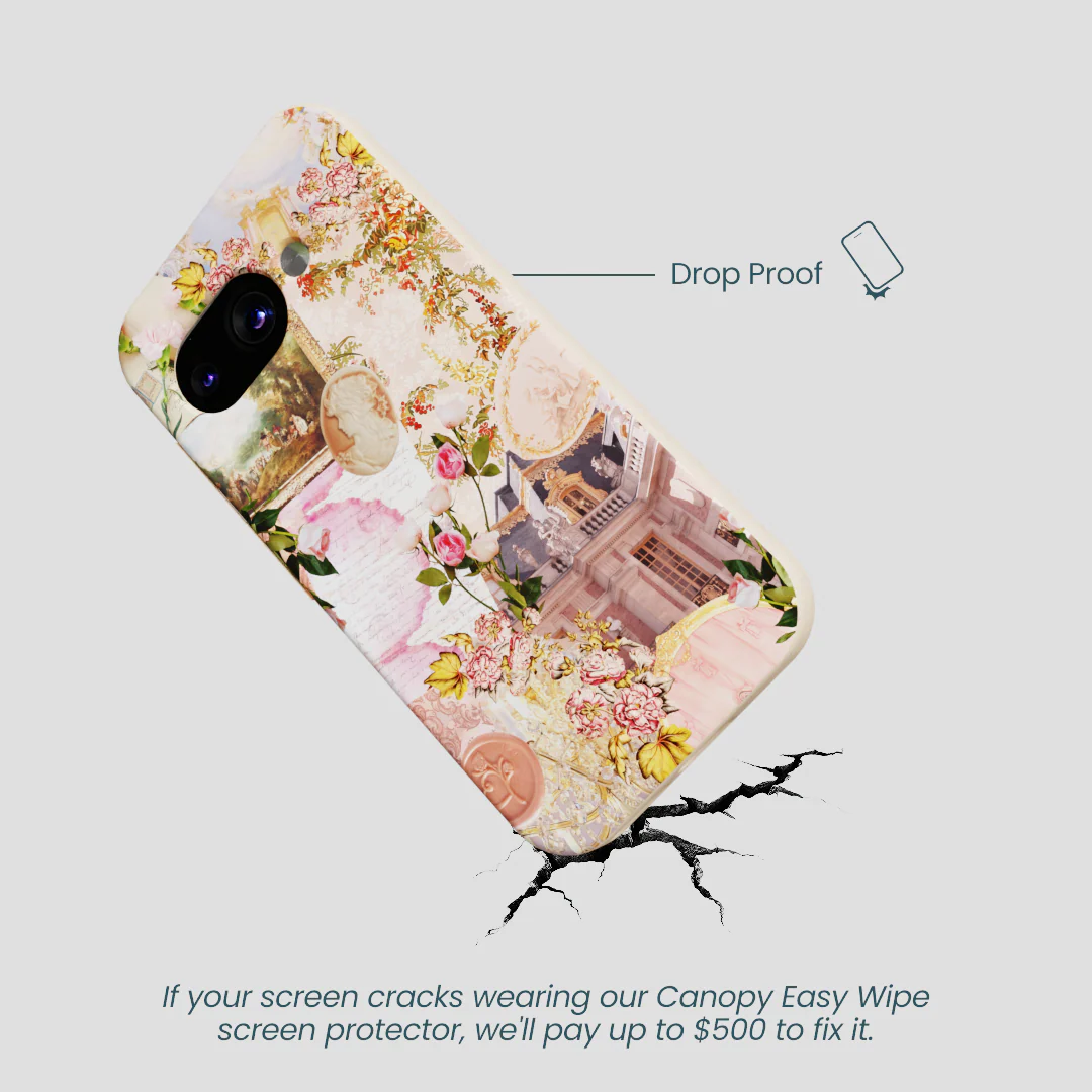 Seashell Rococo Romance Google Pixel 9a Case - Image 5