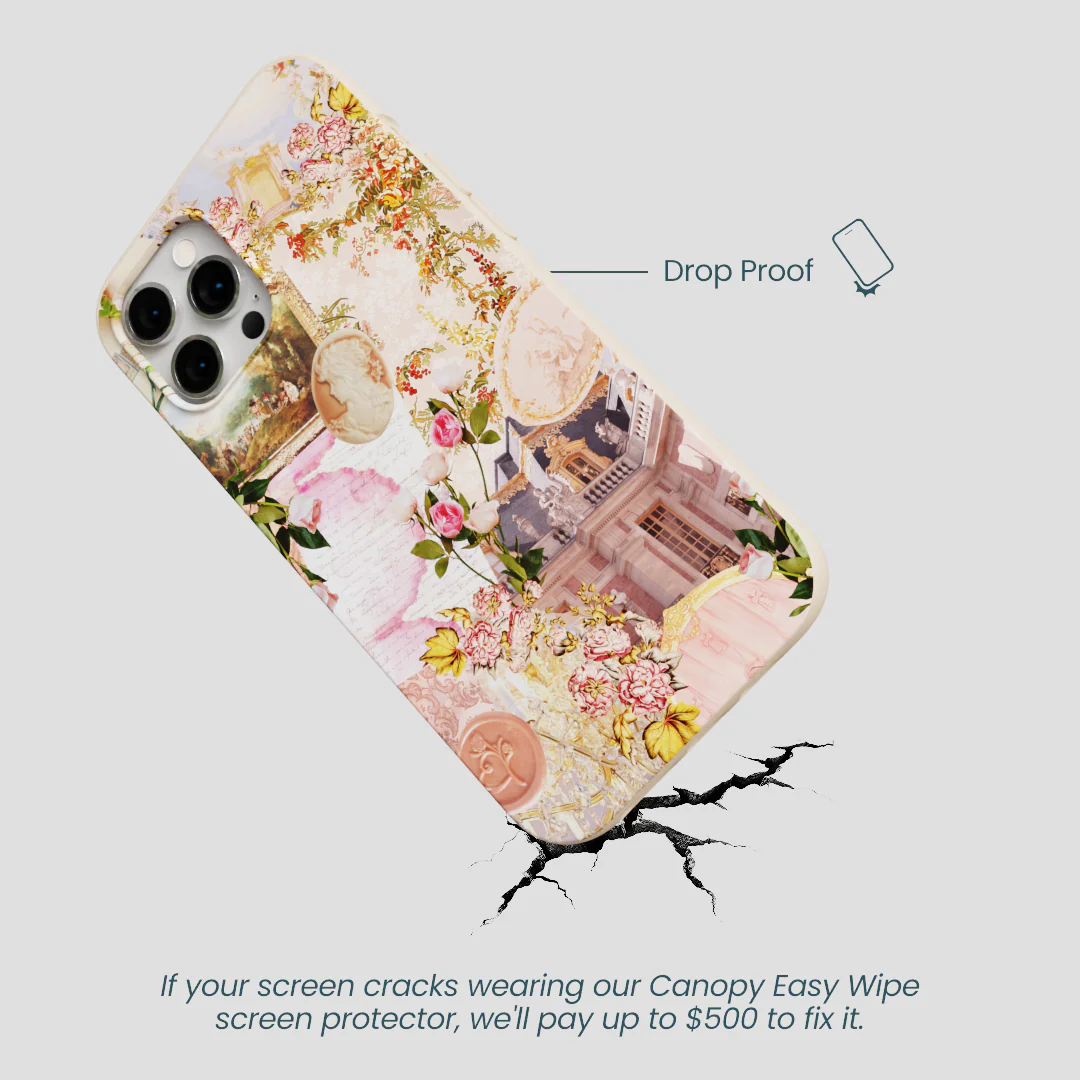 Seashell Rococo Romance iPhone 12 Pro Max Case - Image 5