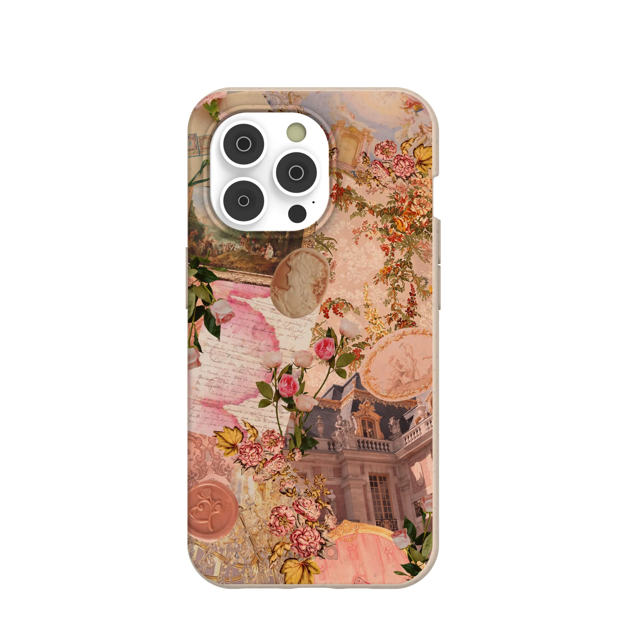 Seashell Rococo Romance iPhone 14 Pro Case