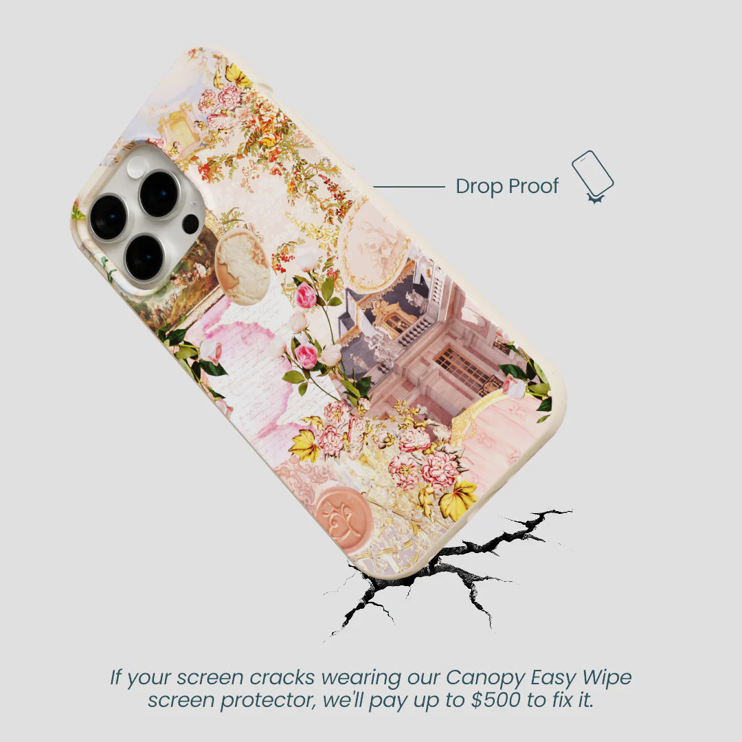 Seashell Rococo Romance iPhone 15 Pro Max Case - Image 5