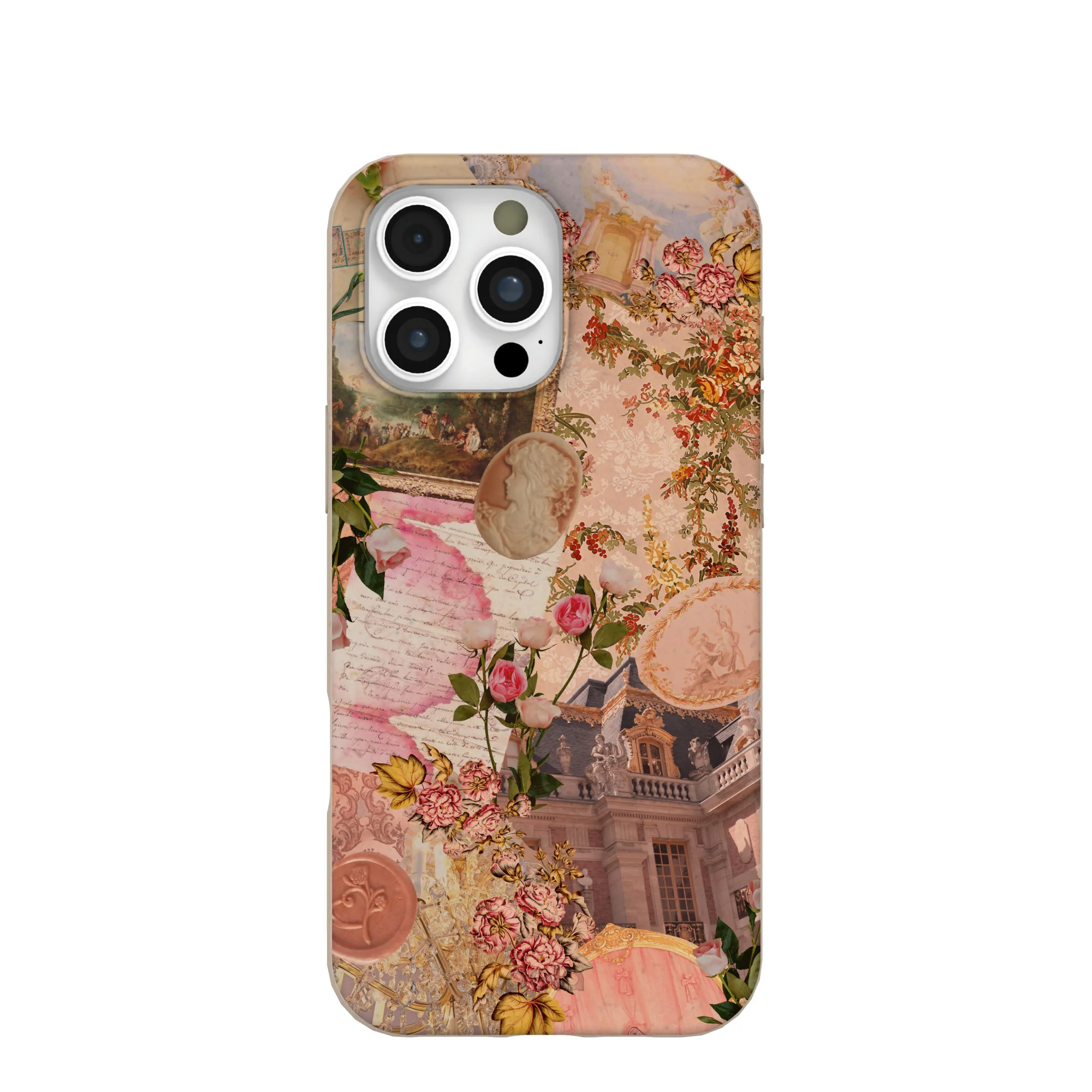 Seashell Rococo Romance iPhone 16 Pro Max Case