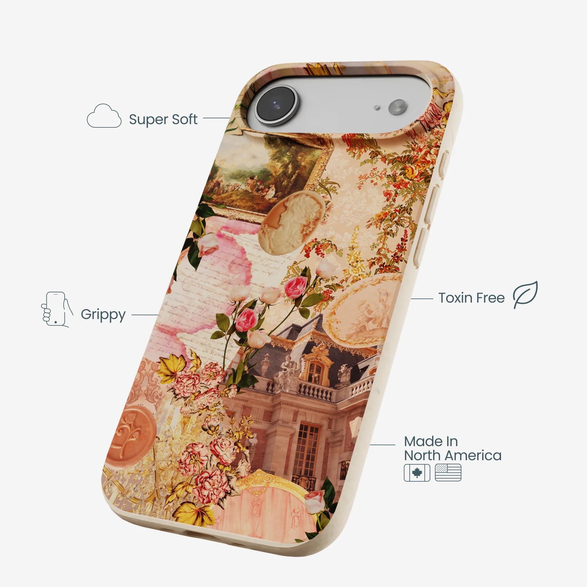 Seashell Rococo Romance iPhone Air Case - Image 4