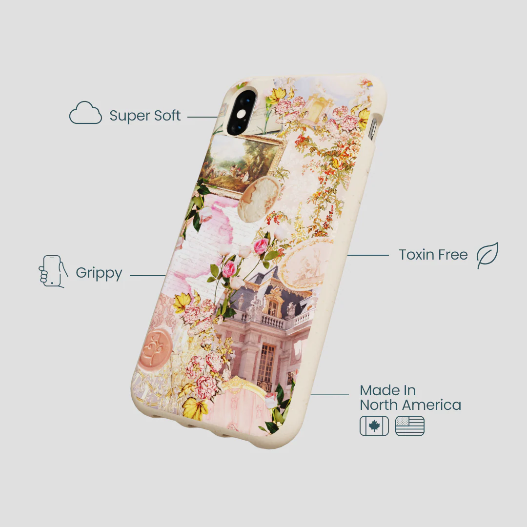 Seashell Rococo Romance iPhone XR Case - Image 4