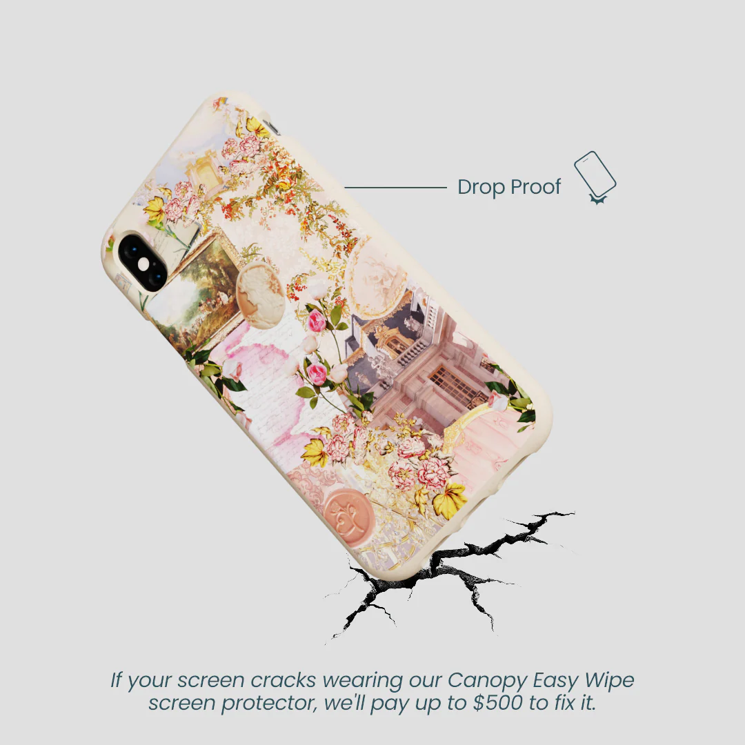 Seashell Rococo Romance iPhone XR Case - Image 5