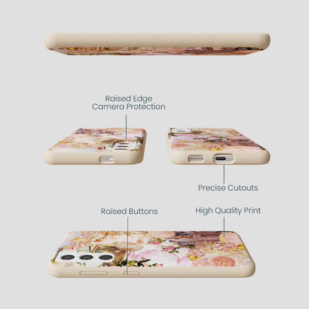 Seashell Rococo Romance Samsung Galaxy S21 Case - Image 3