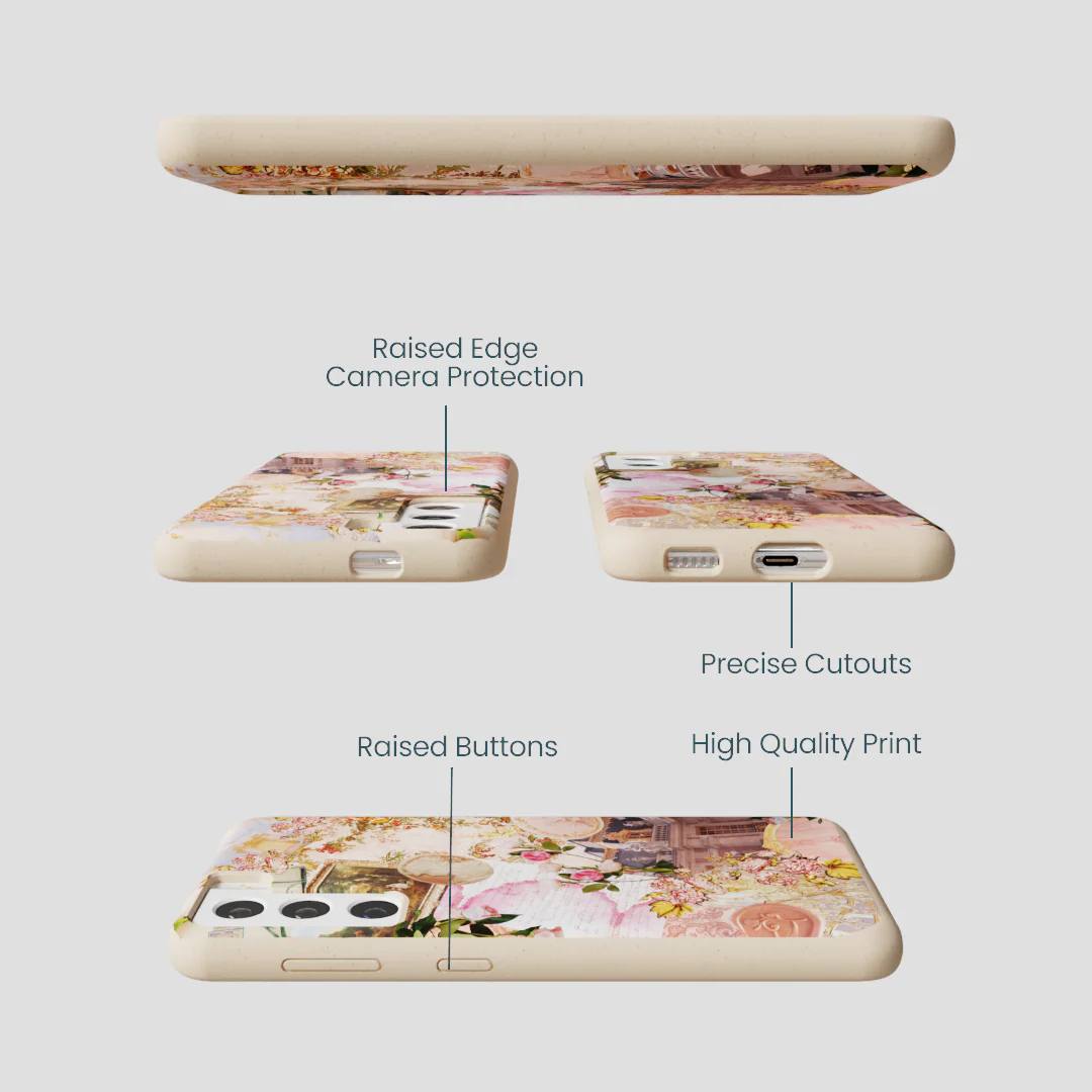 Seashell Rococo Romance Samsung Galaxy S22 Case - Image 3