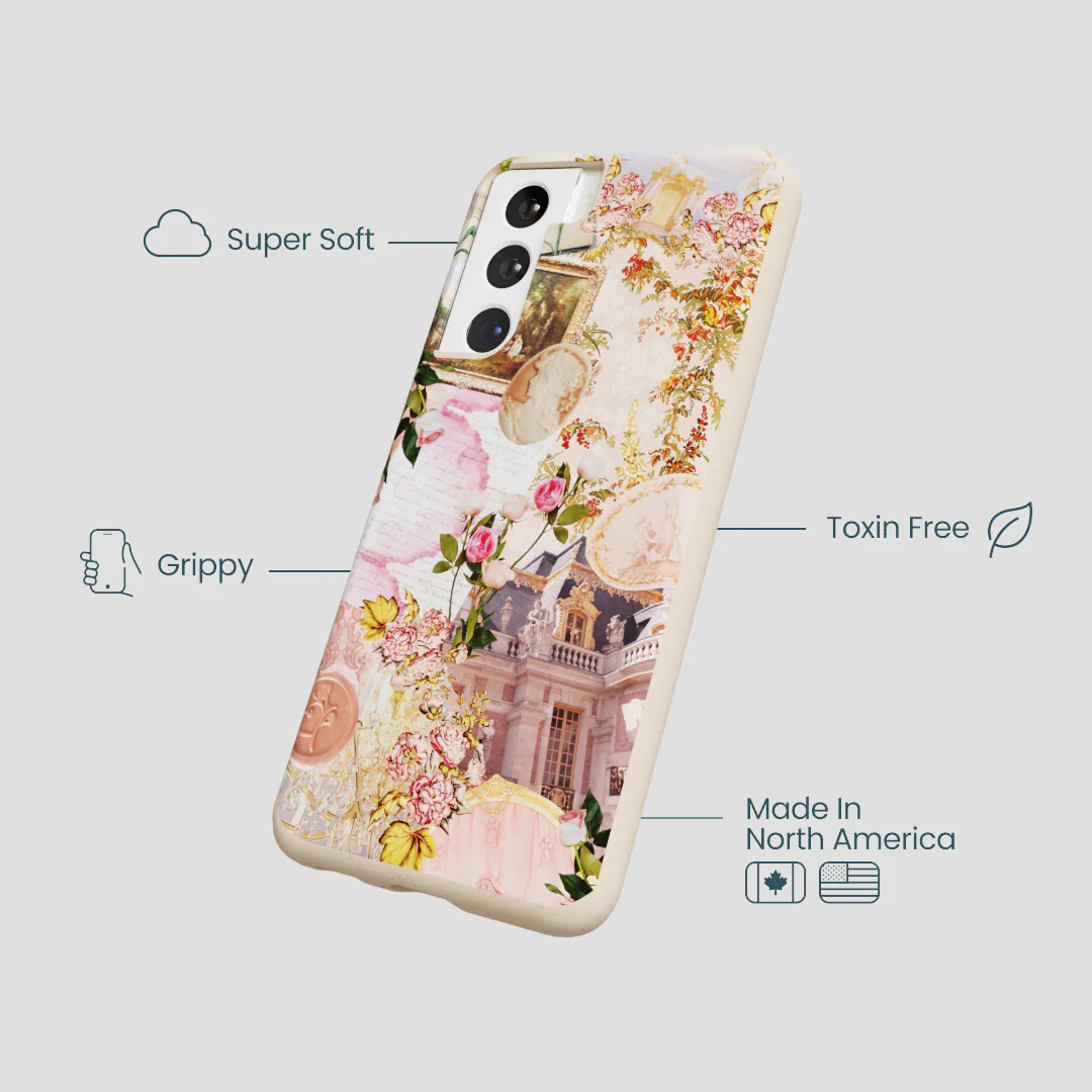 Seashell Rococo Romance Samsung Galaxy S22 Case - Image 4