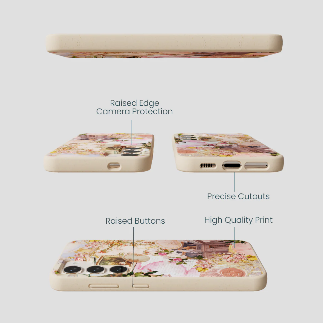 Seashell Rococo Romance Samsung Galaxy S23 Case - Image 3