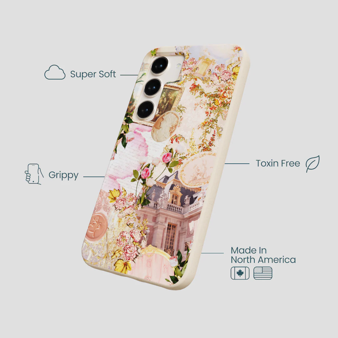 Seashell Rococo Romance Samsung Galaxy S24 Case - Image 4