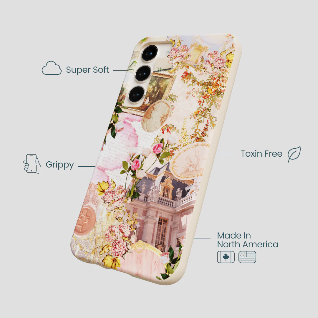 Seashell Rococo Romance Samsung Galaxy S24+(Plus) Case - Image 4