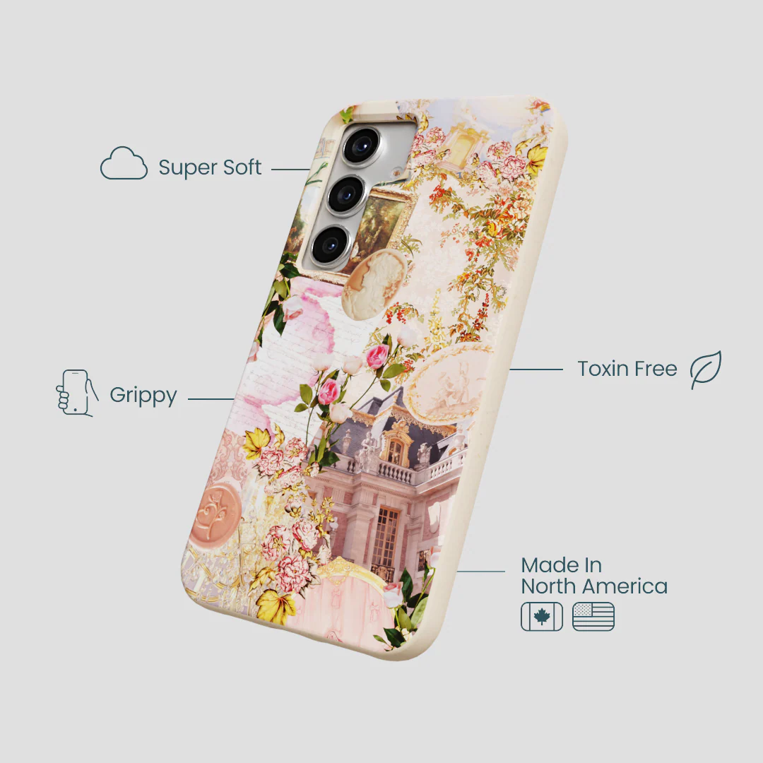 Seashell Rococo Romance Samsung Galaxy S25 Case - Image 4