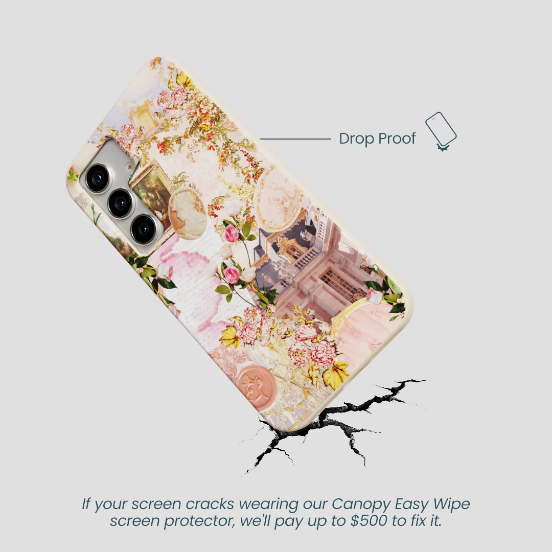 Seashell Rococo Romance Samsung Galaxy S25 Case - Image 5