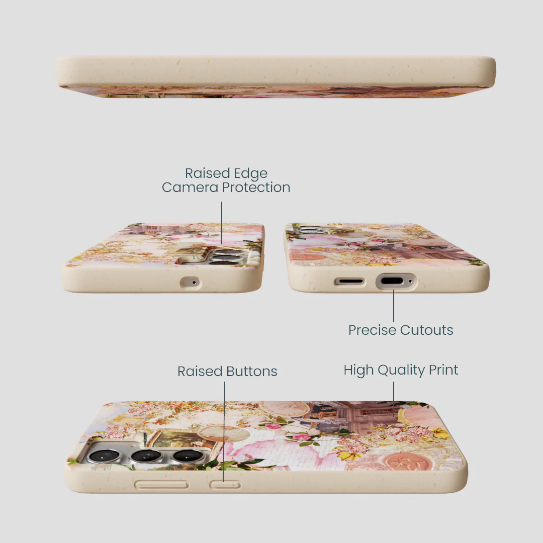 Seashell Rococo Romance Samsung Galaxy S25+(Plus) Case - Image 3