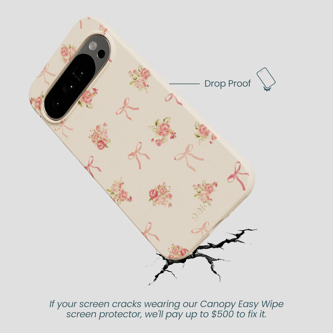 Seashell Roses and Bows Google Pixel 10 Pro XL Case - Image 5