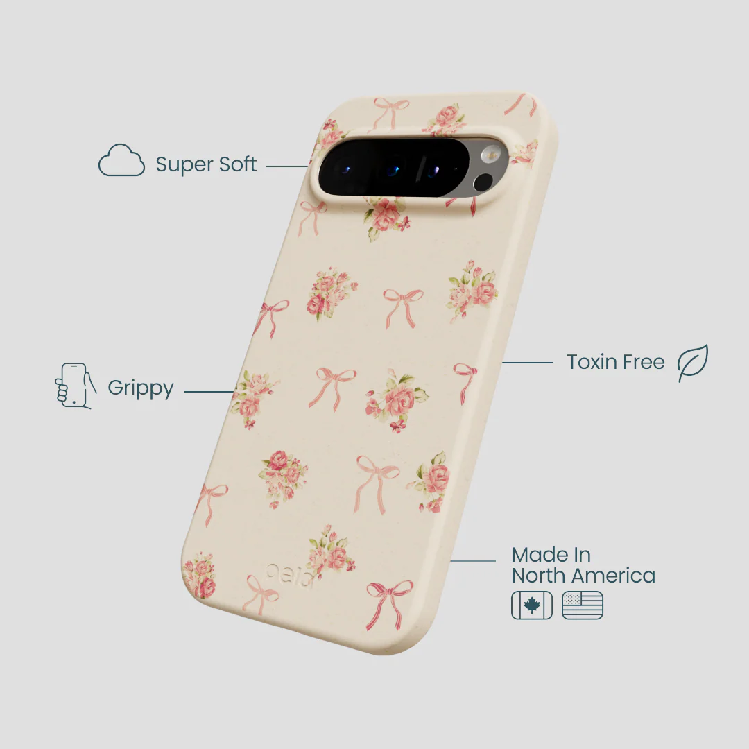 Seashell Roses and Bows Google Pixel 9/9 Pro Case - Image 4