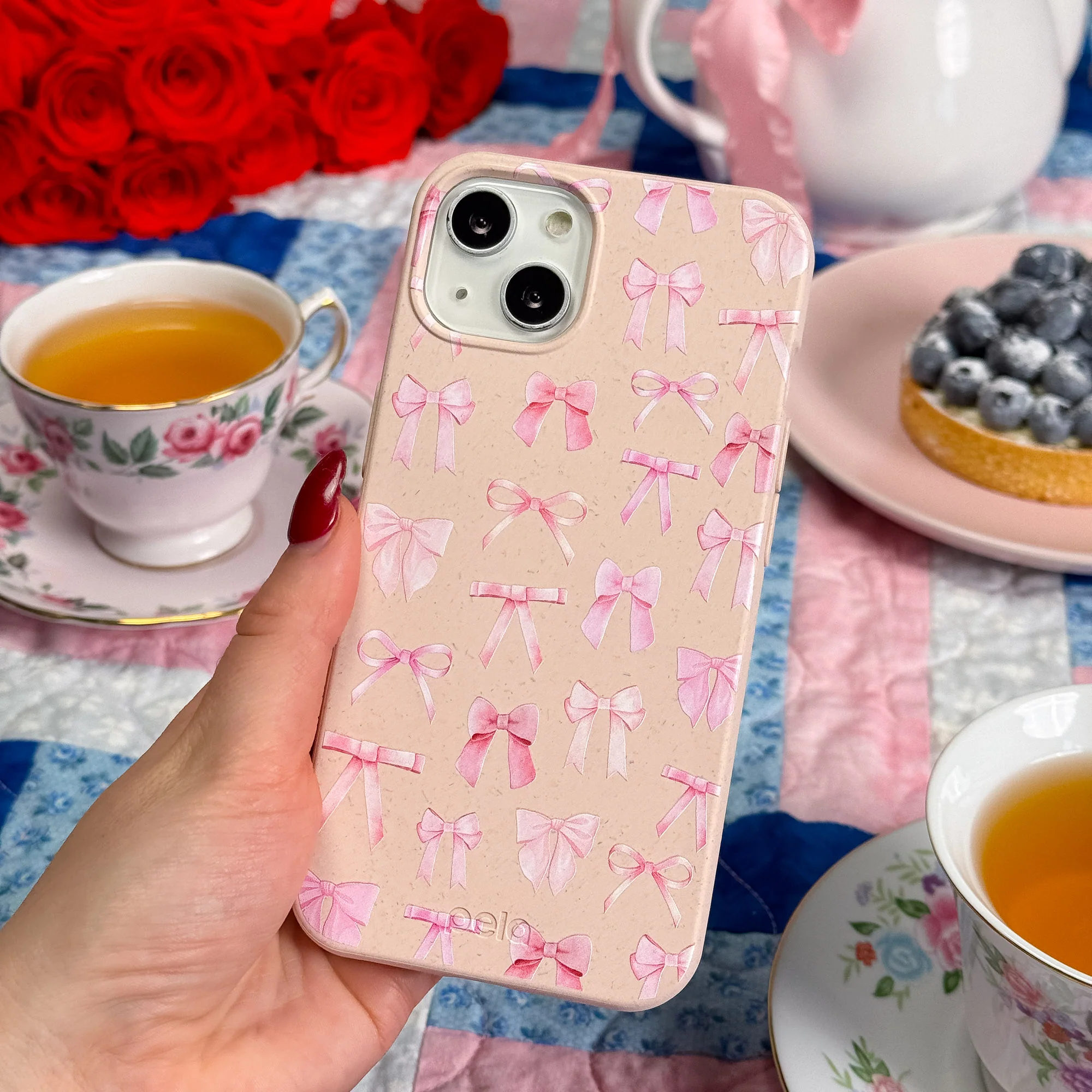 Seashell Rosy Bows Google Pixel 9 Pro XL Case - Image 2