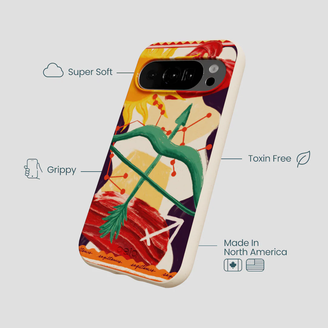 Seashell Sagittarius Archer Google Pixel 10/10 Pro Case - Image 3