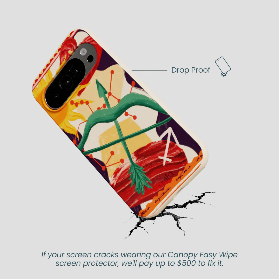 Seashell Sagittarius Archer Google Pixel 10/10 Pro Case - Image 4