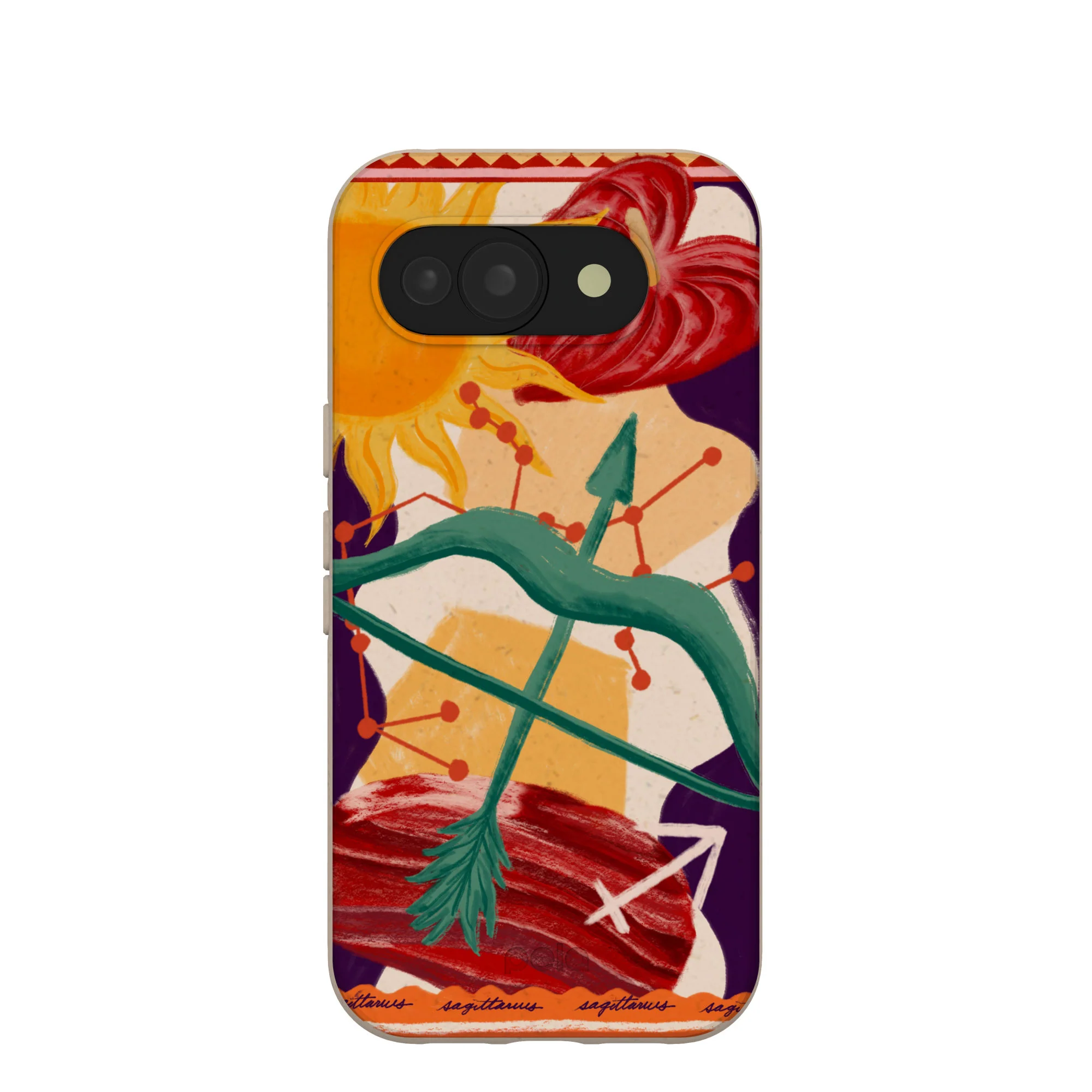 Seashell Sagittarius Archer Google Pixel 10a Case