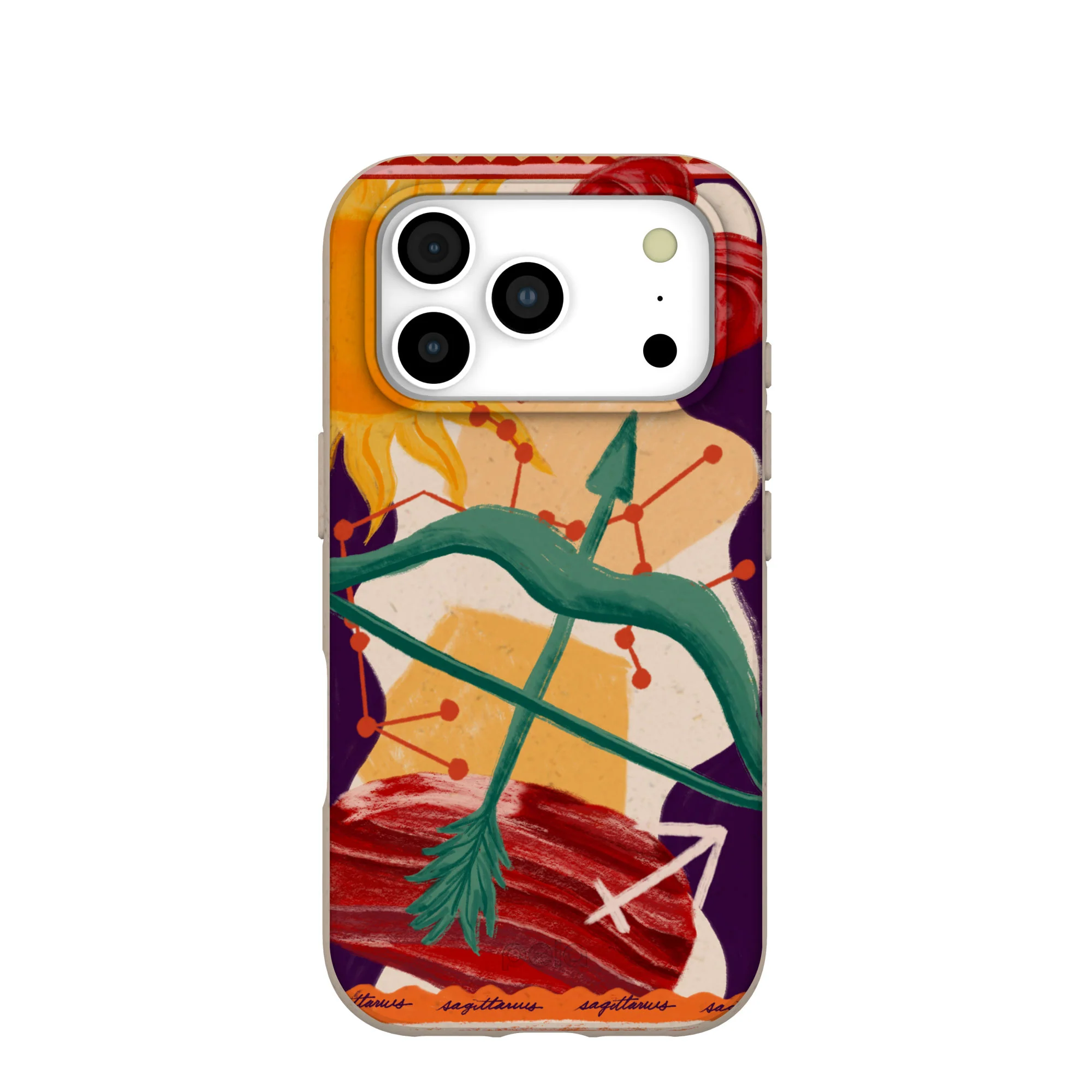 Seashell Sagittarius Archer iPhone 17 Pro Case